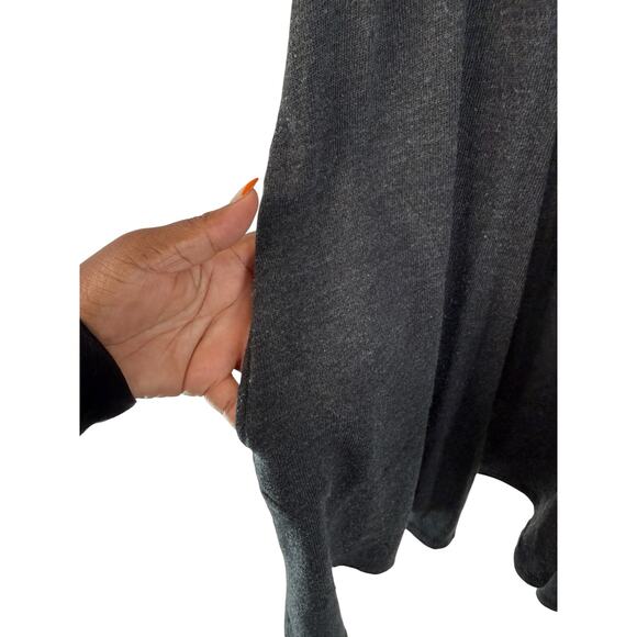 J. Jill Pure Jill Cardigan Gray Soft Cozy Open Front Basic Casual Work Small - Picture 6 of 11